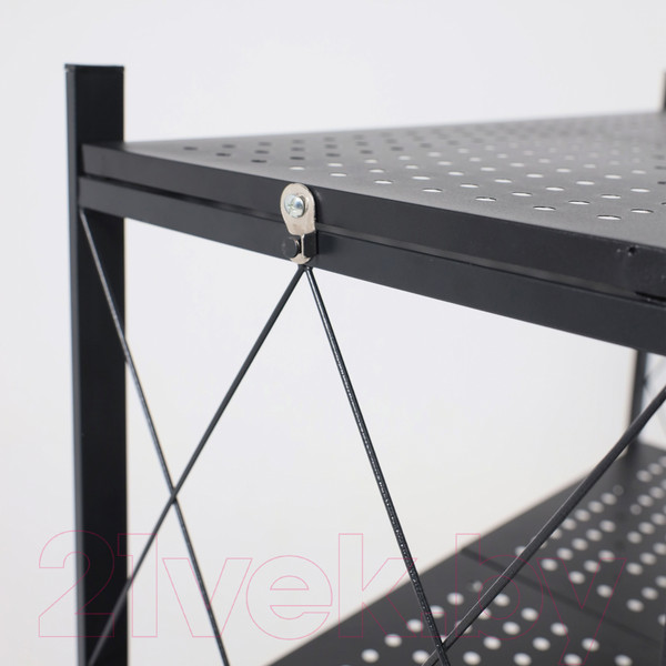 Изображение товара Стеллаж AksHome Infinity 70x34x123 (черный)