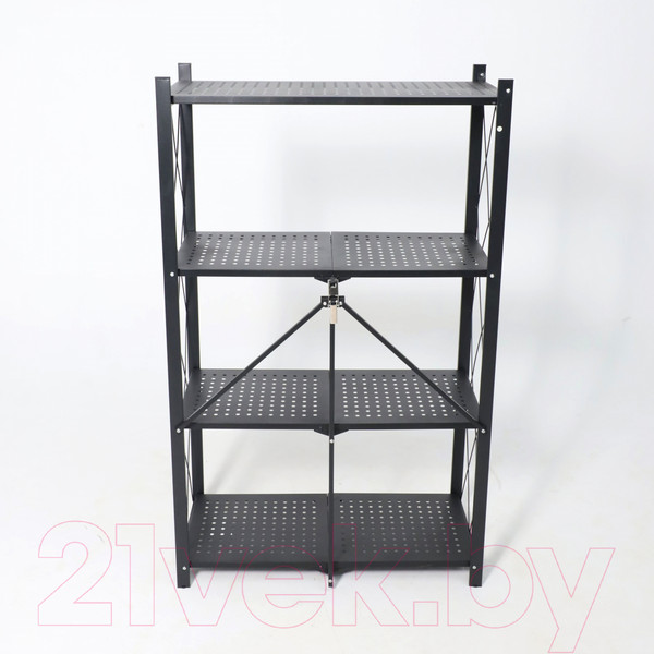 Изображение товара Стеллаж AksHome Infinity 70x34x123 (черный)