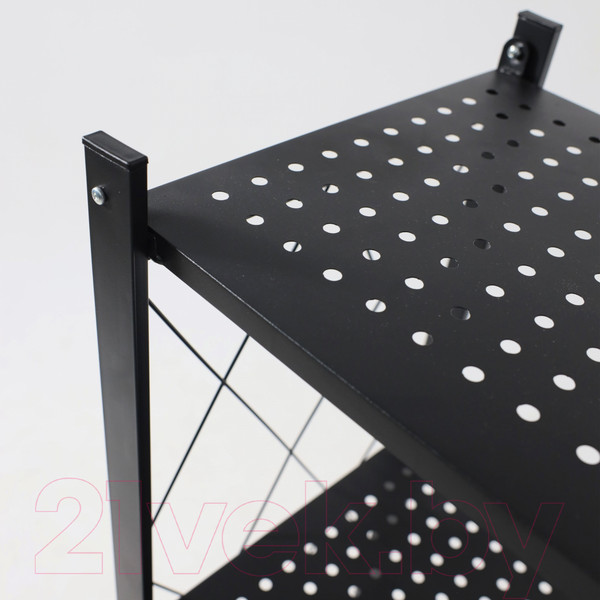 Изображение товара Стеллаж AksHome Infinity 70x34x123 (черный)