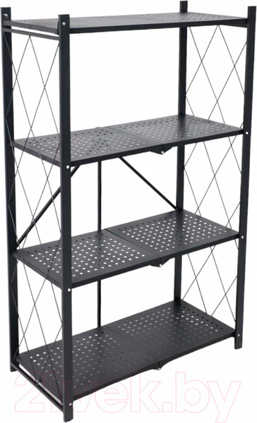 Изображение товара Стеллаж AksHome Infinity 70x34x123 (черный)