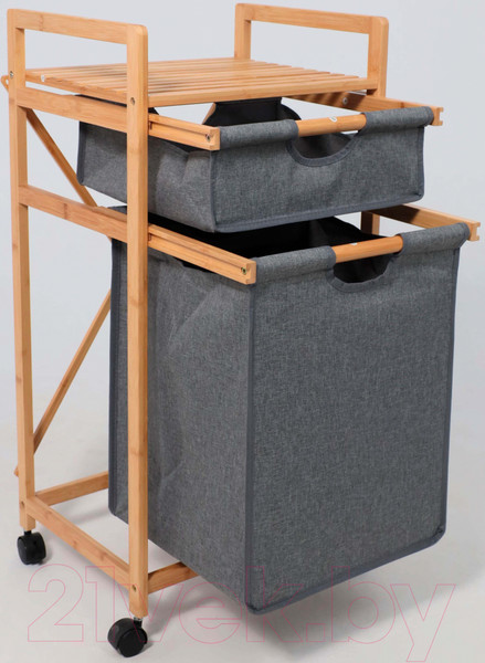 Изображение товара Система хранения AksHome Lavender (бамбук/серый)