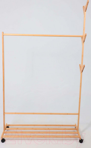 Изображение товара Стойка для одежды AksHome Camellia (бамбук)