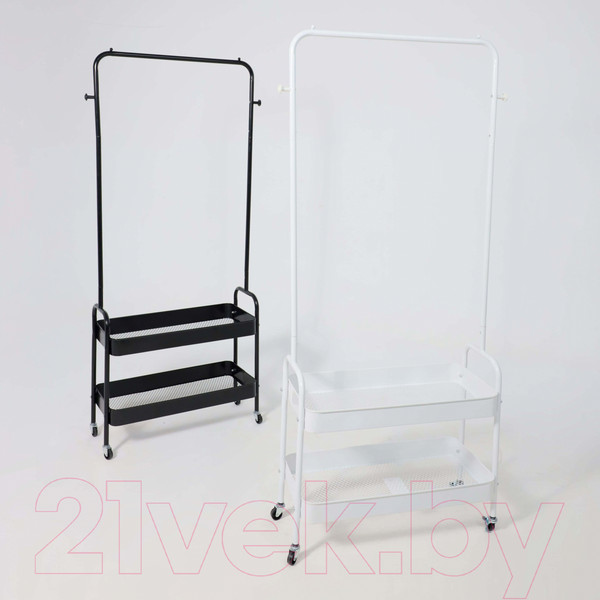 Изображение товара Стойка для одежды AksHome Harmony (черный)