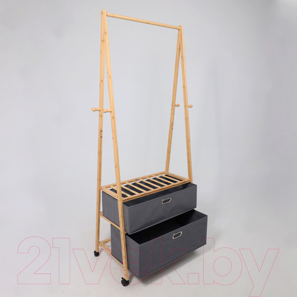Изображение товара Стойка для одежды AksHome Azalea 2 (бамбук)