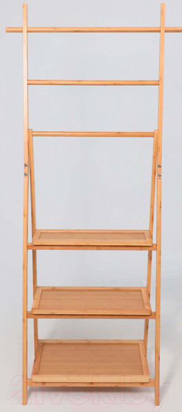 Изображение товара Стойка для одежды AksHome Iris 3 (бамбук)