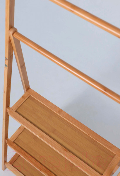 Изображение товара Стойка для одежды AksHome Iris 3 (бамбук)