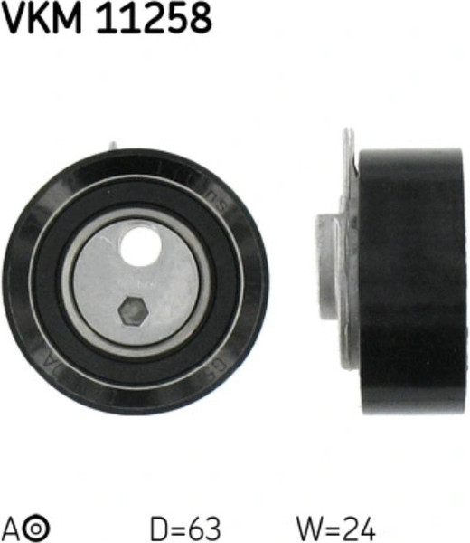 Изображение товара Натяжной ролик ремня ГРМ SKF VKM11258