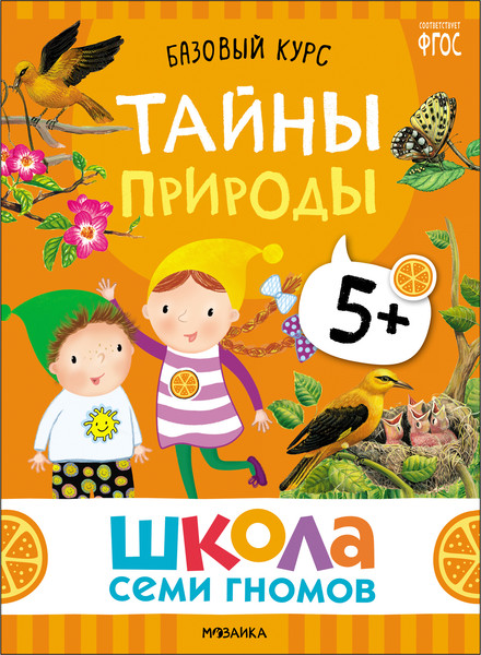 Изображение товара Набор развивающих книг Мозаика-Синтез Школа Семи Гномов. Окружающий мир 5+ / МС13927