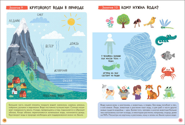 Изображение товара Набор развивающих книг Мозаика-Синтез Школа Семи Гномов. Окружающий мир 6+ / МС13928