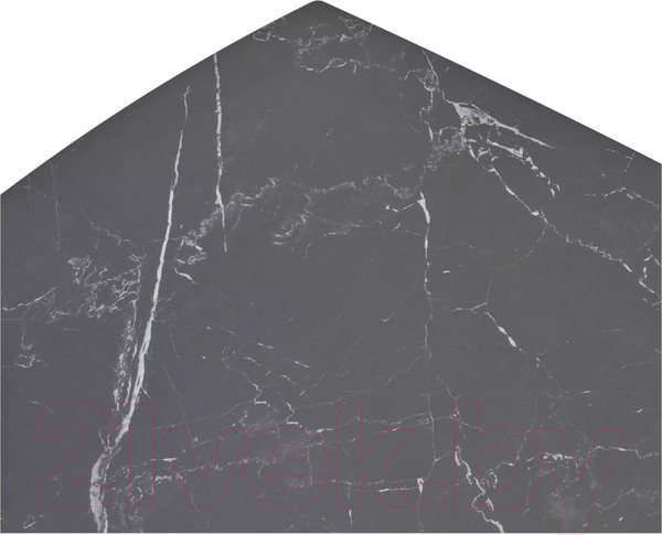 Изображение товара Обеденный стол M-City Balde 140 Matt / 614M05568 (Black Marble Solid Ceramic/Black)