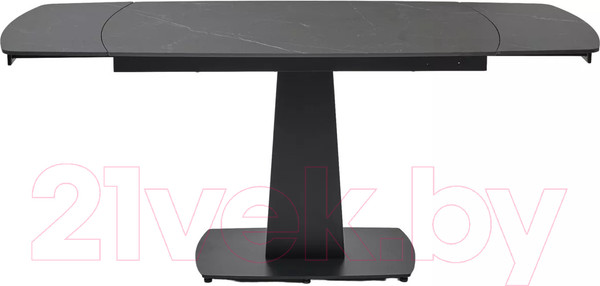 Изображение товара Обеденный стол M-City Balde 140 Matt / 614M05568 (Black Marble Solid Ceramic/Black)