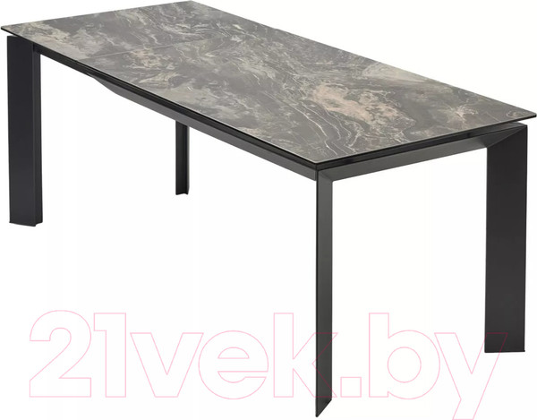Изображение товара Обеденный стол M-City Cremona 180 KL-176 / 614М05695 (итальянская керамика/черный)