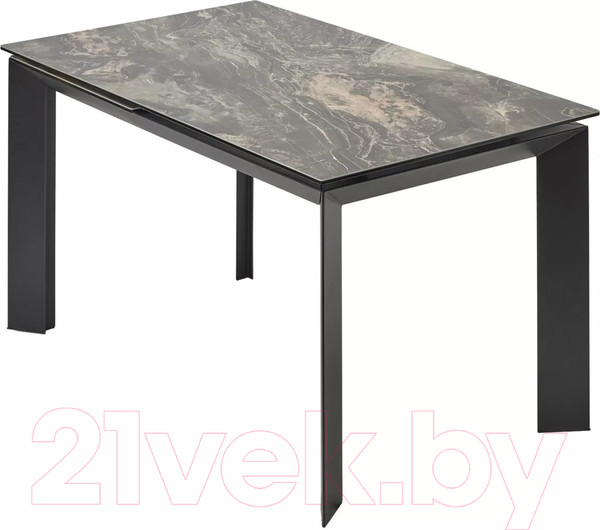 Изображение товара Обеденный стол M-City Cremona 180 KL-176 / 614М05695 (итальянская керамика/черный)