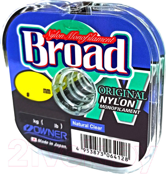 Изображение товара Леска монофильная Owner Broad 150м 0.22мм 4.3кг / 56045-022