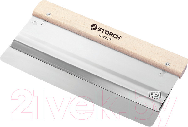 Изображение товара Шпатель Storch Doppelblatt-Flachenspachtel (270мм, круглые края)
