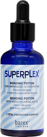 Изображение товара Сыворотка для волос Barex Superplex Bonding Potion Активная защита (50мл)