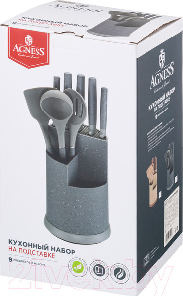 Изображение товара Набор кухонных приборов Agness 671-205