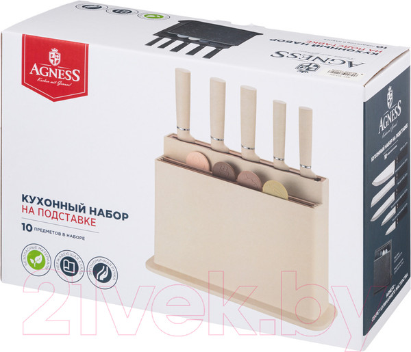 Изображение товара Набор ножей Agness 671-202