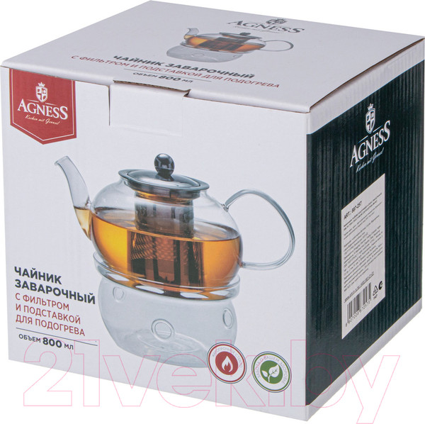 Изображение товара Заварочный чайник Agness 887-257