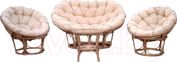 Изображение товара Комплект садовой мебели BiGarden Романо / BG2348/BG2349/BG2350 (бежевый)