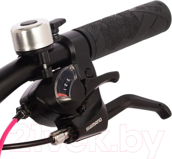 Изображение товара Велосипед Novatrack 24 Katrina 24AHD.KATRINA.12GPN4 (розовый металлик)