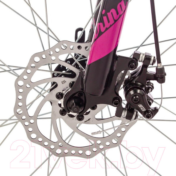 Изображение товара Велосипед Novatrack 24 Katrina 24AHD.KATRINA.12GPN4 (розовый металлик)