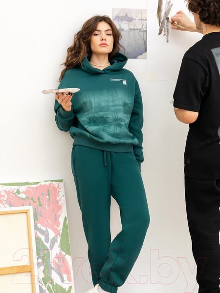 Изображение товара Штаны Mark Formelle 182444 (р.164/170-90, сосна/декор)