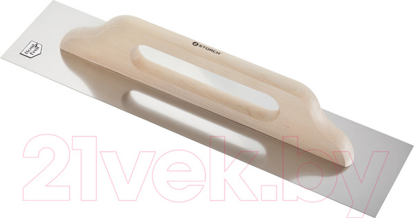 Изображение товара Гладилка Storch Edelstahl-Glattekelle Schweizer Form 0.7мм (480x130, швейцарская форма )