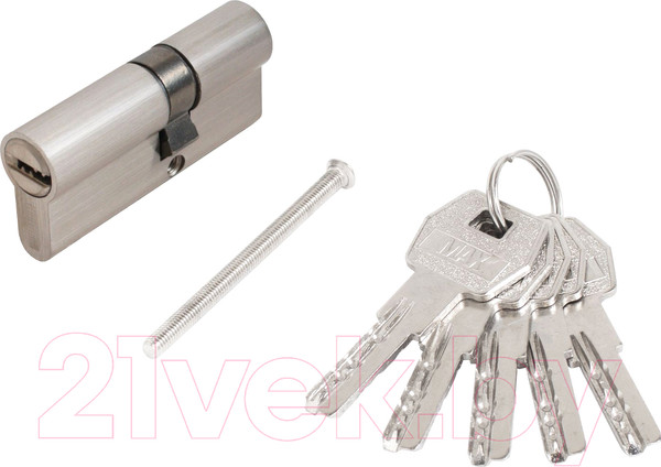 Изображение товара Цилиндровый механизм замка Стандарт Max 70 (30х40) SN перф. ключ/ключ (5 ключей)