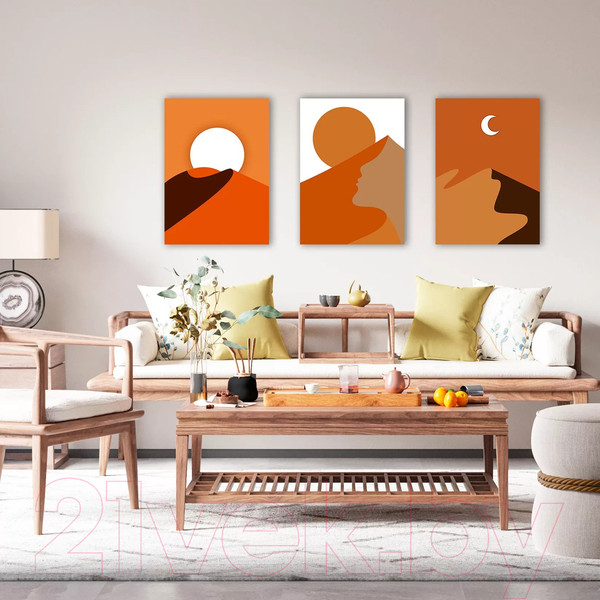 Изображение товара Картина на стекле Stamprint День AR042 (70x50)