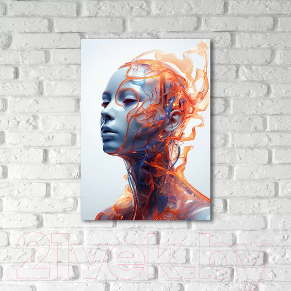 Изображение товара Картина на стекле Stamprint Огненная AR052 (70x50)