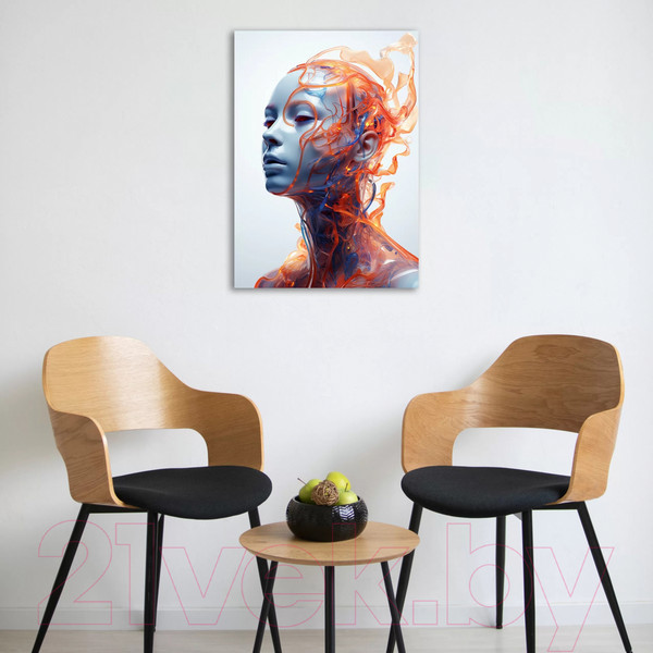 Изображение товара Картина на стекле Stamprint Огненная AR052 (70x50)