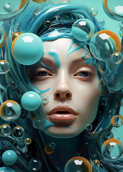 Изображение товара Картина на стекле Stamprint Воздушная AR053 (70x50)