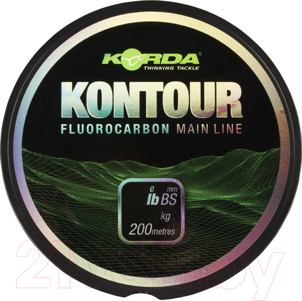 Изображение товара Леска флюорокарбоновая Korda Kontour Fluorcarbon 18lb / KFLU03
