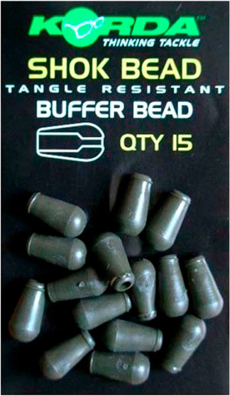Изображение товара Набор бусин рыболовных Korda Shok Bead Weedy Green / KSK