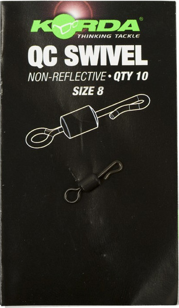 Изображение товара Набор вертлюгов рыболовных Korda Quick Change Swivel / KRQR11