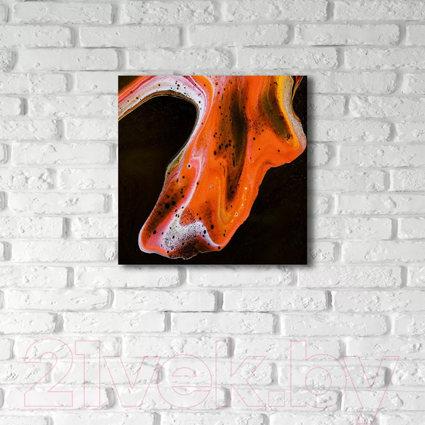 Изображение товара Картина на стекле Stamprint Лава 1 AR084 (50x50)