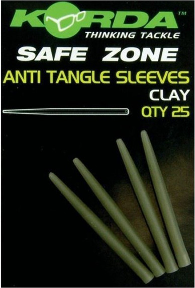 Изображение товара Набор антизакручивателей рыболовных Korda Anti Tangle Sleeves Clay / KATSC