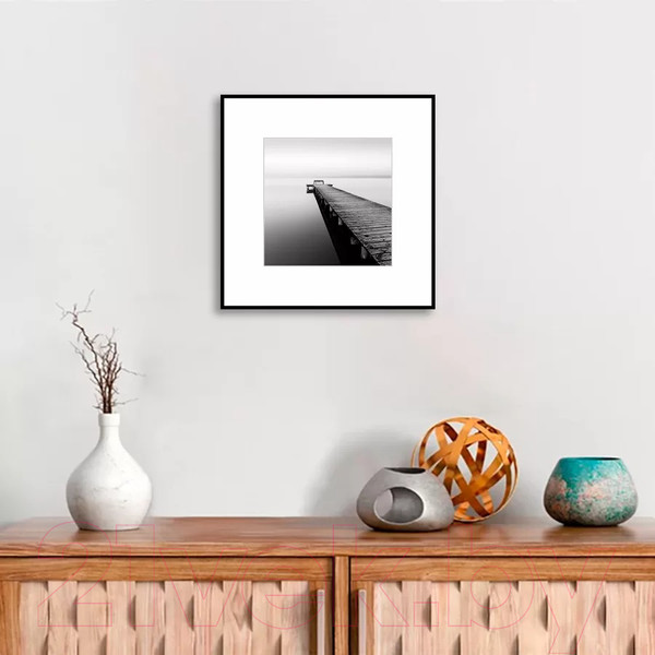 Изображение товара Картина на стекле Stamprint Природа 1 BW001 (50x50)