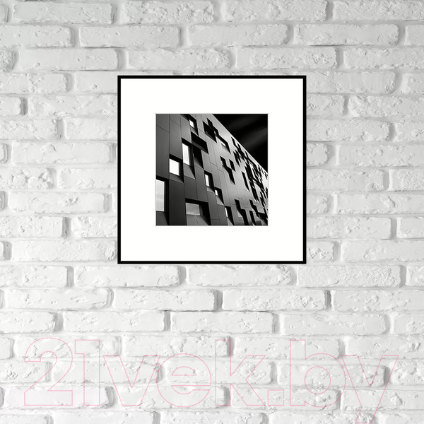 Изображение товара Картина на стекле Stamprint Архитектура 2 BW005 (50x50)