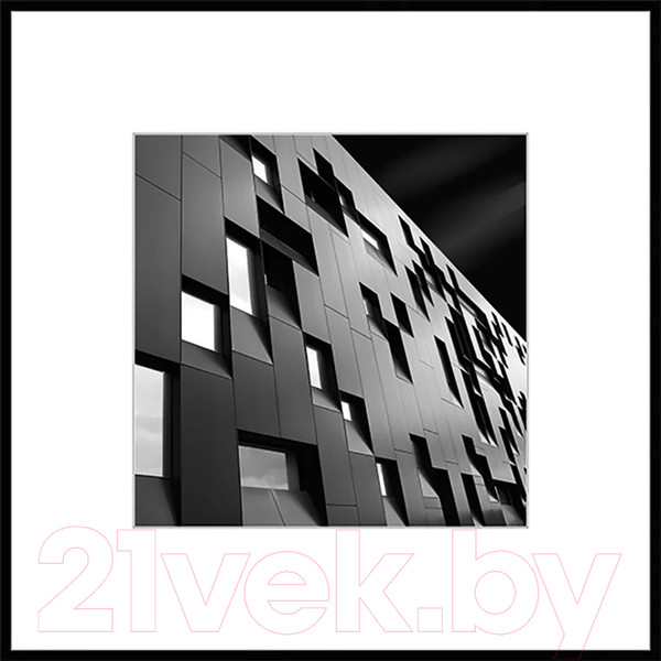 Изображение товара Картина на стекле Stamprint Архитектура 2 BW005 (50x50)