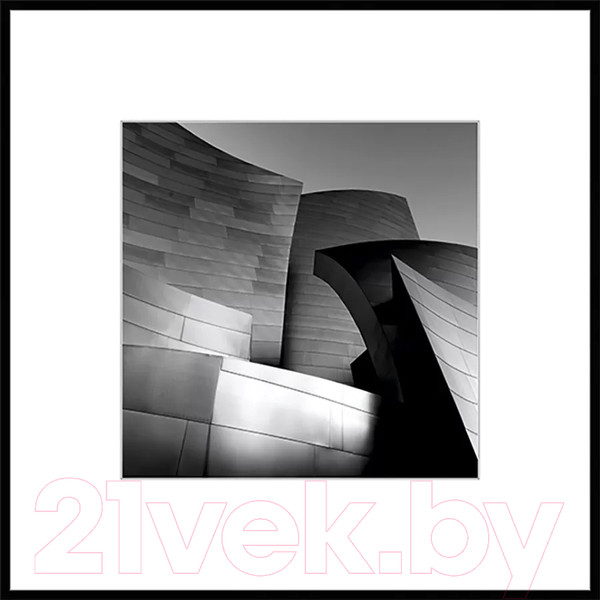 Изображение товара Картина на стекле Stamprint Архитектура 3 BW006 (50x50)