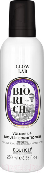 Изображение товара Мусс для укладки волос Bouticle Biorich Volume Up Mousse Conditioner Для придания объема (250мл)
