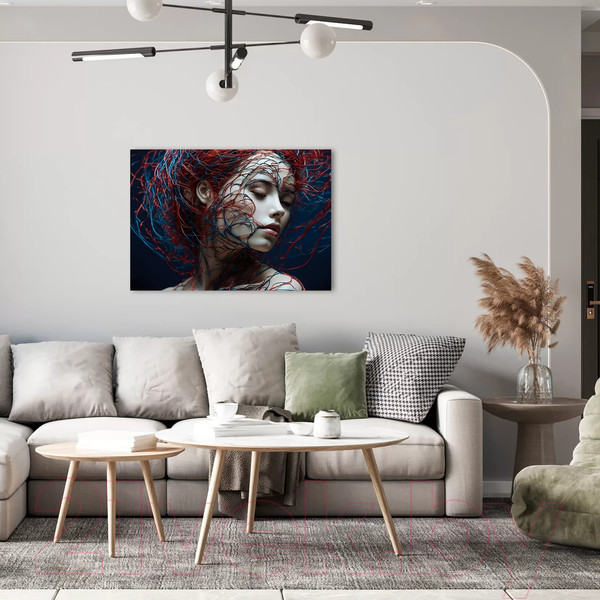 Изображение товара Картина на стекле Stamprint Русалка 2 AR075 (70x100)