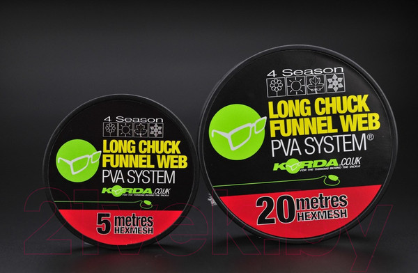 Изображение товара Сетка для прикормки Korda Longchuck Funnel Web Hexmesh / KLCH20