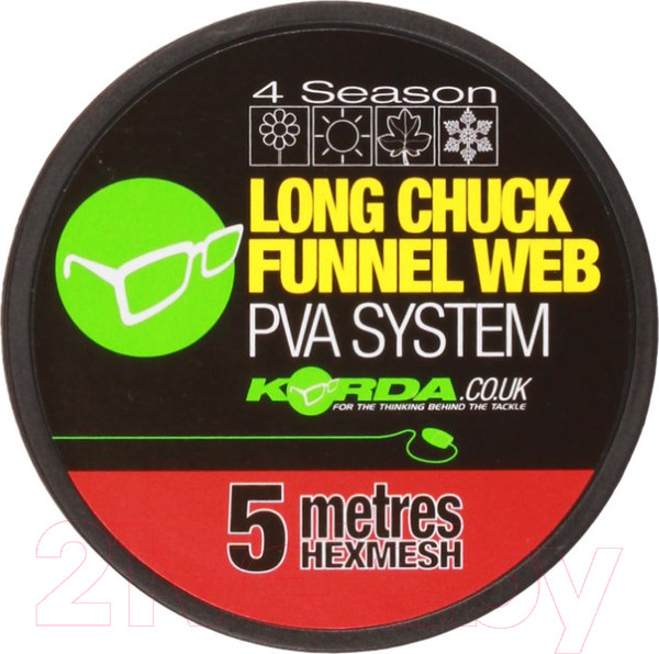 Изображение товара Сетка для прикормки Korda Longchuck Funnel Web Hexmesh / KLCHR5
