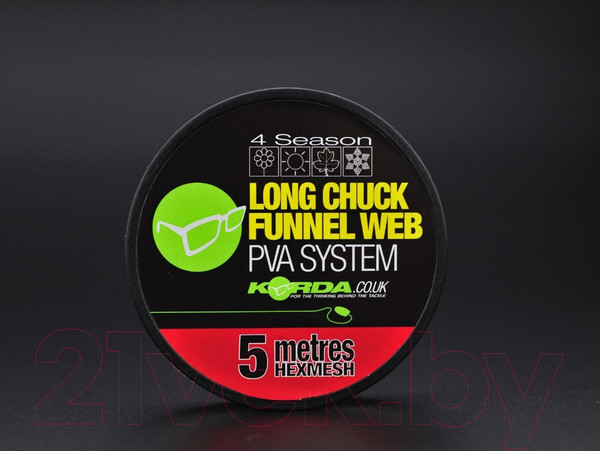 Изображение товара Сетка для прикормки Korda Longchuck Funnel Web Hexmesh / KLCHR5