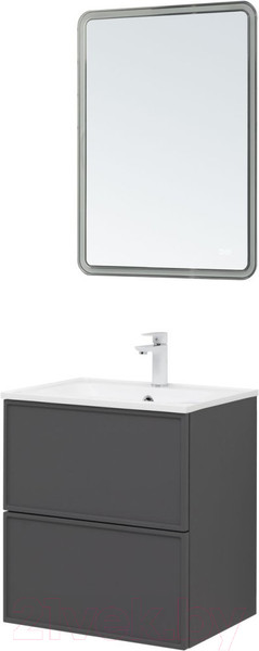Изображение товара Тумба под умывальник Aquanet Арт 60 / 329063 (ясень графит)
