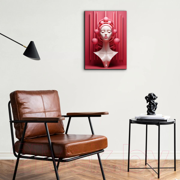 Изображение товара Картина на стекле Stamprint Фибоначчи AR062 (70x50)