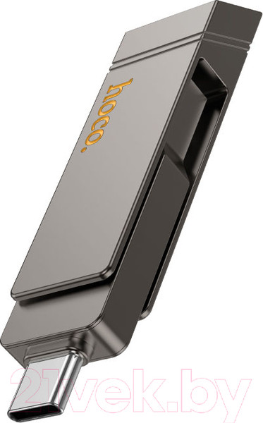 Изображение товара USB flash накопитель Hoco UD15 USB3.2 256Gb (металлик)